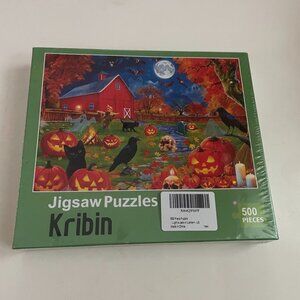 500-Piece Jigsaw Puzzle – Light a Jack-o’-Lantern